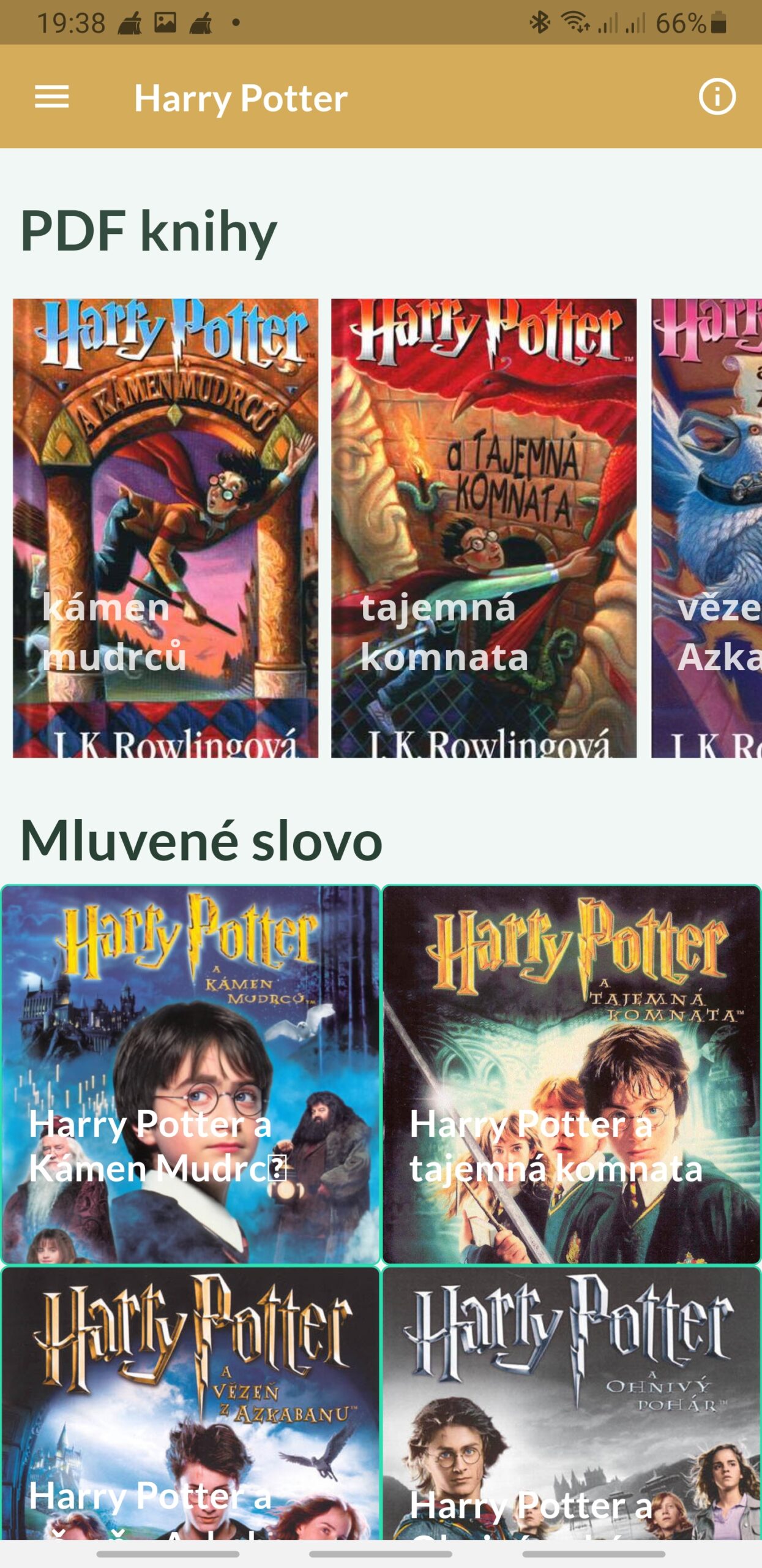 Harry Potter – Mluvené slovo